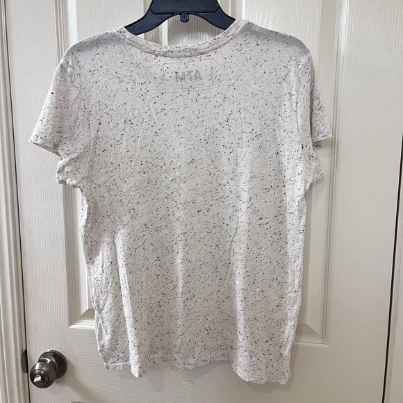 ATM Slub Jersey Schoolboy Crew Neck Short Sleeve Tee Speckled Women's Size Large - Picture 9 of 12